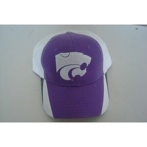KANSAS STATE WILDCATS     BEACH GOLF STRAPBACK  DEADSTOCK HAT CAP VINTAGE H1‎